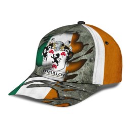 Irish Omulloy Coat Of Arms Family Crest Ireland Cap Irish In Me Cap