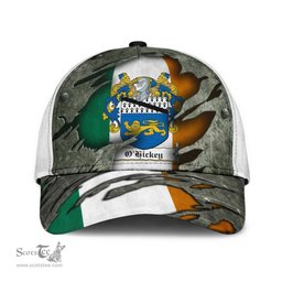 Irish Ohickey Coat Of Arms Family Crest Ireland Cap Irish In Me Cap