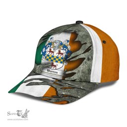 Irish Warren Coat Of Arms Family Crest Ireland Cap Irish In Me Cap