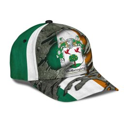 Irish Mcgeraghty Coat Of Arms Family Crest Ireland Cap Irish In Me Cap