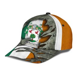 Irish Mcgeraghty Coat Of Arms Family Crest Ireland Cap Irish In Me Cap