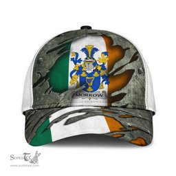 Irish Morrow Coat Of Arms Family Crest Ireland Cap Irish In Me Cap