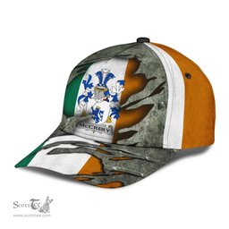 Irish Mccrery Coat Of Arms Family Crest Ireland Cap Irish In Me Cap