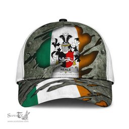 Irish Neale Coat Of Arms Family Crest Ireland Cap Irish In Me Cap