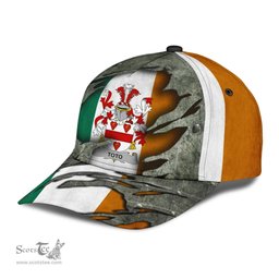 Irish Toto Coat Of Arms Family Crest Ireland Cap Irish In Me Cap