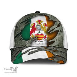 Irish Ohare Coat Of Arms Family Crest Ireland Cap Irish In Me Cap