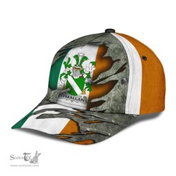 Irish Omallan Coat Of Arms Family Crest Ireland Cap Irish In Me Cap