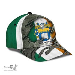 Irish Omulconry Coat Of Arms Family Crest Ireland Cap Irish In Me Cap