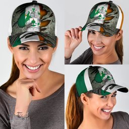 Irish Oconcannon Coat Of Arms Family Crest Ireland Cap Irish In Me Cap