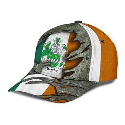 Irish Quarles Coat Of Arms Family Crest Ireland Cap Irish In Me Cap
