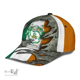 Irish Mooney Coat Of Arms Family Crest Ireland Cap Irish In Me Cap