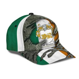 Irish Odevine Coat Of Arms Family Crest Ireland Cap Irish In Me Cap