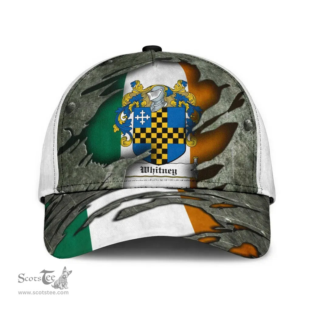Irish Whitney Coat Of Arms Family Crest Ireland Cap Irish In Me Cap