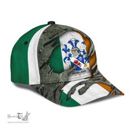 Irish Nowland Coat Of Arms Family Crest Ireland Cap Irish In Me Cap