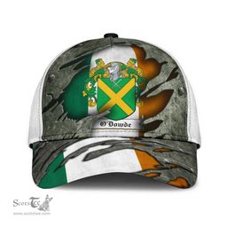 Irish Odowde Coat Of Arms Family Crest Ireland Cap Irish In Me Cap