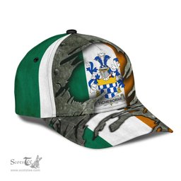 Irish Ticheborne Coat Of Arms Family Crest Ireland Cap Irish In Me Cap