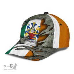 Irish Walron Coat Of Arms Family Crest Ireland Cap Irish In Me Cap
