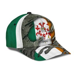 Irish Sheill Coat Of Arms Family Crest Ireland Cap Irish In Me Cap