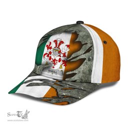 Irish Sheill Coat Of Arms Family Crest Ireland Cap Irish In Me Cap