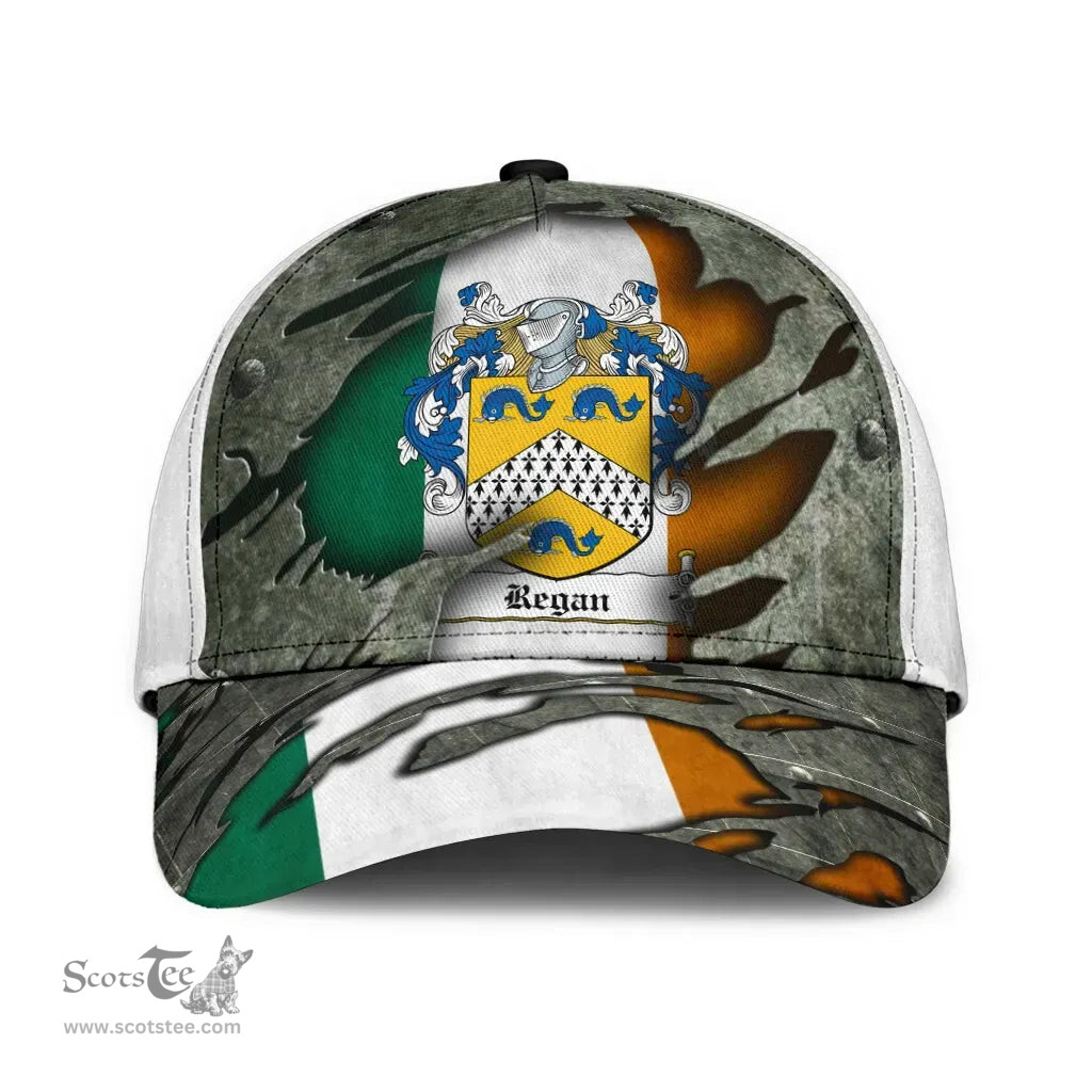 Irish Regan Coat Of Arms Family Crest Ireland Cap Irish In Me Cap