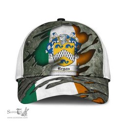 Irish Regan Coat Of Arms Family Crest Ireland Cap Irish In Me Cap