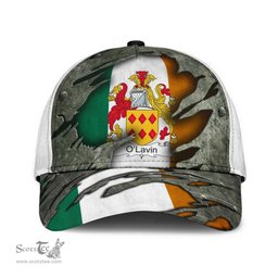 Irish Olavin Coat Of Arms Family Crest Ireland Cap Irish In Me Cap