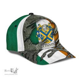 Irish Obrogan Coat Of Arms Family Crest Ireland Cap Irish In Me Cap