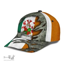 Irish Naghten Coat Of Arms Family Crest Ireland Cap Irish In Me Cap