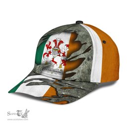 Irish Ocullinane Coat Of Arms Family Crest Ireland Cap Irish In Me Cap