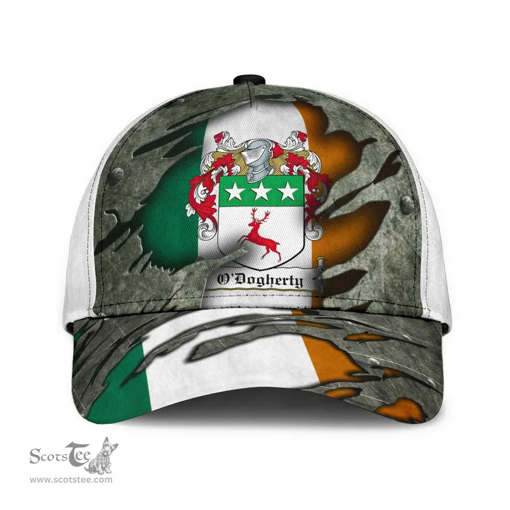 Irish Odogherty Coat Of Arms Family Crest Ireland Cap Irish In Me Cap
