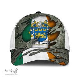 Irish Mcgovern Coat Of Arms Family Crest Ireland Cap Irish In Me Cap