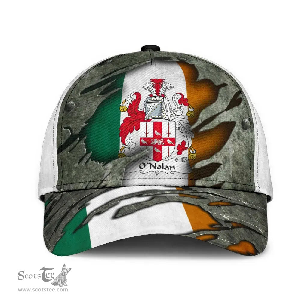 Irish Onolan Coat Of Arms Family Crest Ireland Cap Irish In Me Cap
