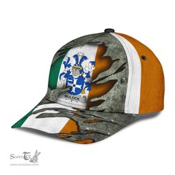 Irish Mulock Coat Of Arms Family Crest Ireland Cap Irish In Me Cap