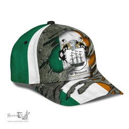 Irish Odriscoll Coat Of Arms Family Crest Ireland Cap Irish In Me Cap