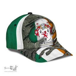 Irish Ocooney Coat Of Arms Family Crest Ireland Cap Irish In Me Cap