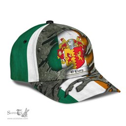Irish Oclary Coat Of Arms Family Crest Ireland Cap Irish In Me Cap