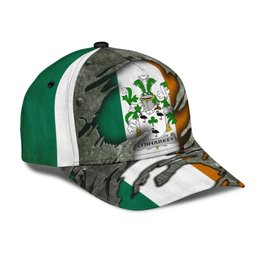 Irish Osharkey Coat Of Arms Family Crest Ireland Cap Irish In Me Cap