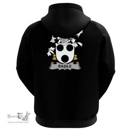 Irish Basile Coat Of Arms Family Crest Irish Hoodie Classic