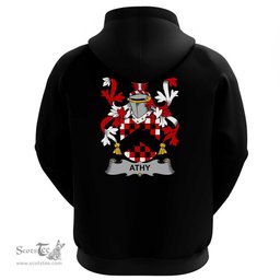 Irish Athy Coat Of Arms Family Crest Irish Hoodie Classic