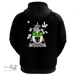 Irish Acheson Coat Of Arms Family Crest Irish Hoodie Classic