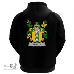 Irish Beatty or Betagh Coat Of Arms Family Crest Irish Hoodie Classic