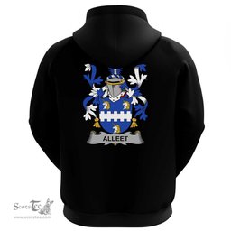 Irish Alleet Coat Of Arms Family Crest Irish Hoodie Classic