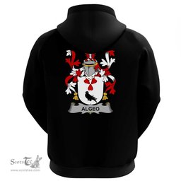 Irish Algeo Coat Of Arms Family Crest Irish Hoodie Classic