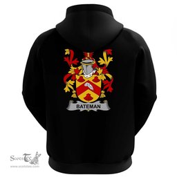 Irish Bateman Coat Of Arms Family Crest Irish Hoodie Classic