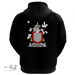 Irish Barnewall Coat Of Arms Family Crest Irish Hoodie Classic