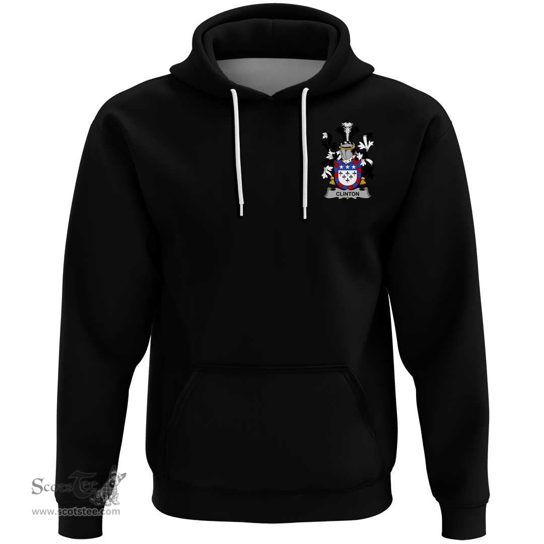 Irish Clinton Coat Of Arms Family Crest Irish Hoodie Classic