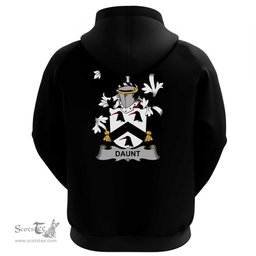 Irish Daunt Coat Of Arms Family Crest Irish Hoodie Classic