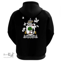 Irish Donnellan or O'Donnellan Coat Of Arms Family Crest Irish Hoodie Classic