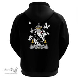 Irish Carolan Coat Of Arms Family Crest Irish Hoodie Classic