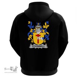 Irish Donnell or O'Donnell Coat Of Arms Family Crest Irish Hoodie Classic